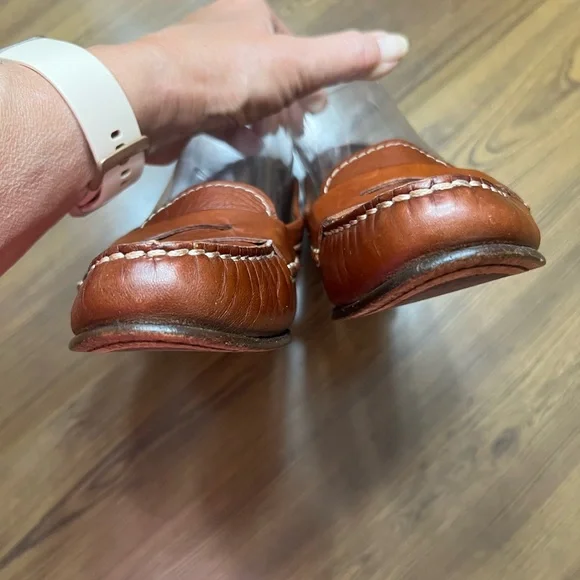 Cole Haan Leather Penny Loafers Brown Size 8AA - Picture 7 of 13